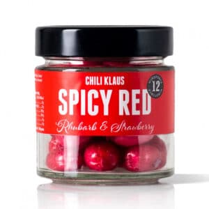 Spicy Red Rhubarb Strawberry bolcher - Chili Klaus - byHviid