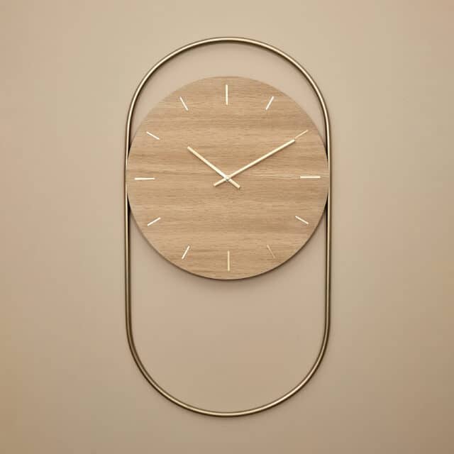 A-Wall Clock Eg vægur bg - Andersen Furniture - byHviid