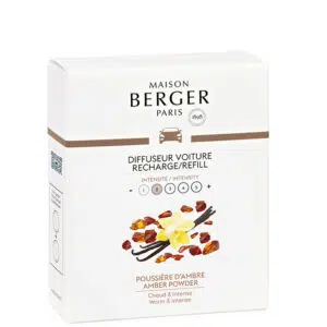 Amber Powder duft til bil refill - Maison Berger - byHviid