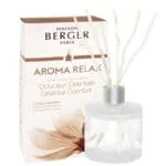Aroma Relax Oriental Comfort flakon med duftpinde Bouquet fra Maison Berger – byHviid