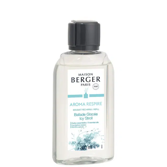 Aroma Respire Icy Stroll refill til duftpinde fra Maison Berger - byHviid