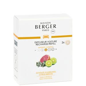 Citrus Breeze duft til bil refill - Maison Berger - byHviid
