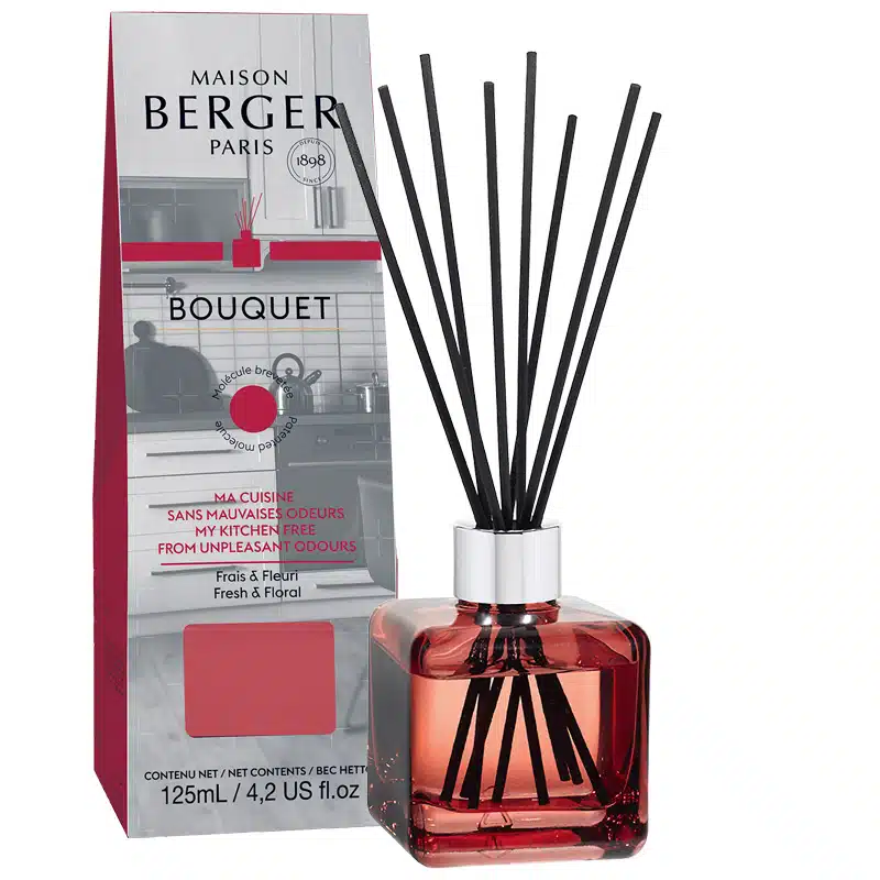 Kitchen Anti-odour flakon duftpinde Bouquet – Maison Berger 006170 – byHviid