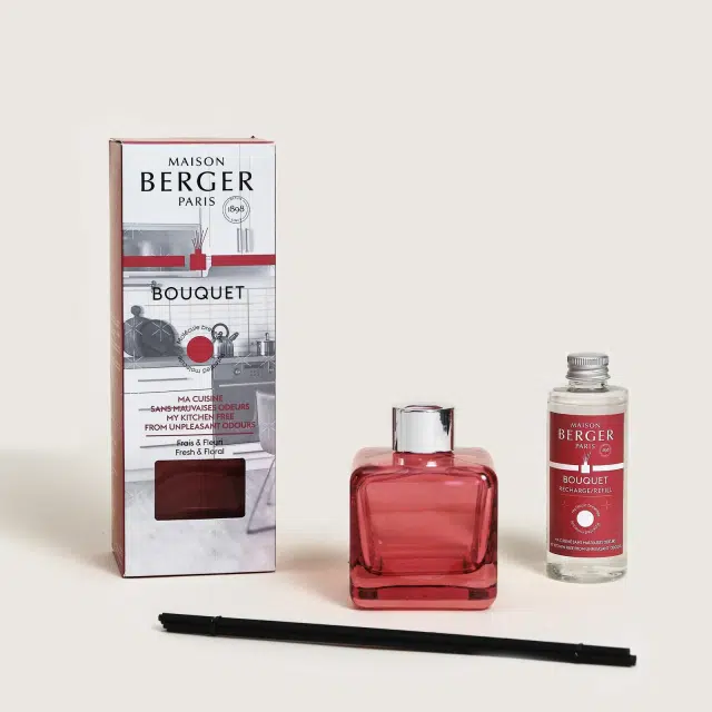 My_Kitchen_Free_Odours_Flakon_m_Duftpinde_Bouquet_Lamper_Berger_Maison_Berger_byHviid