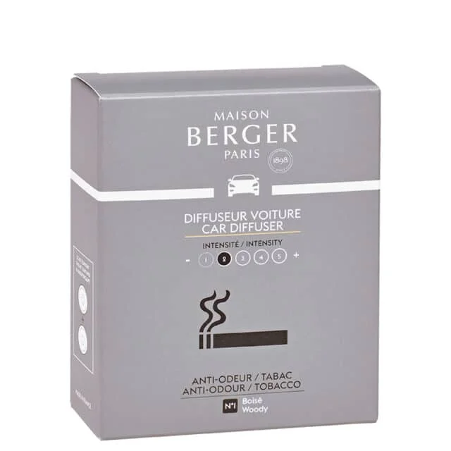 Tobacco Anti-odour nr 1 duft til bil - Maison Berger - byHviid