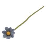 Havblå filt Anemone blomster – Én Gry og Sif – byHviid