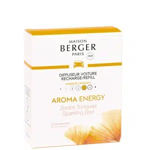 Aroma Energy duft til bil refill Sparkling Zest - Maison Berger 006417 - byHviid