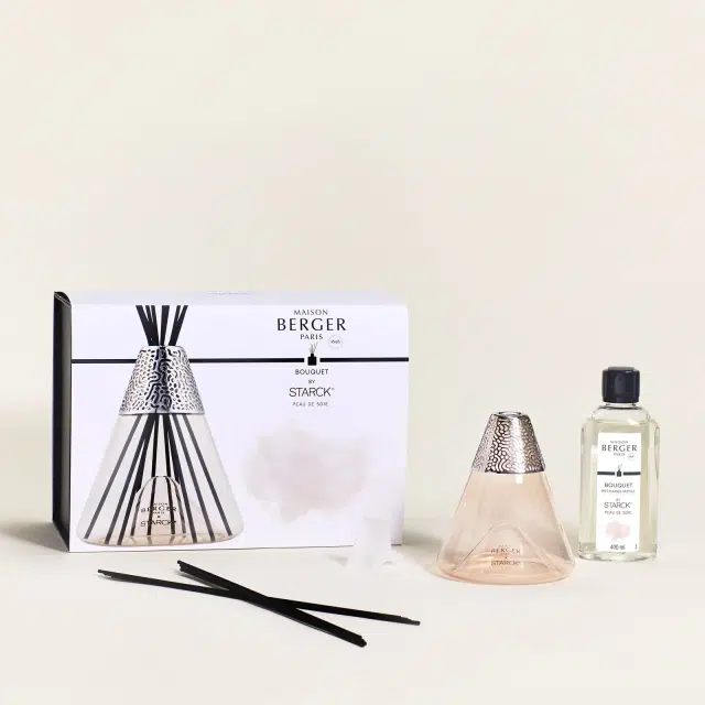 Starck_Peau_De_Soie_Flakon_m_Duftpinde_Bouquet_Lamper_Berger_Maison_Berger_byHviid